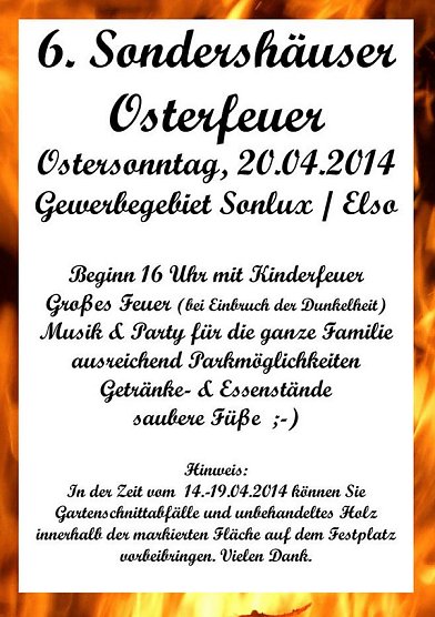 Brennendes Ostern und mehr (Foto: Privat)