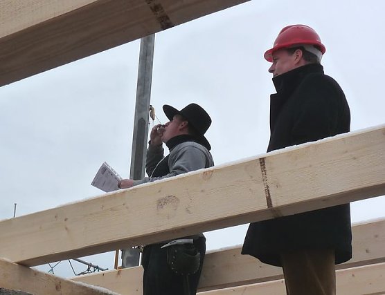 Richtfest Bundeswehr sondershausen (Foto: Karl-Heinz Herrmann)