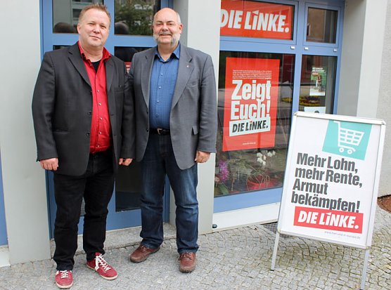 Auf Kommunaltour in Sondershausen (Foto: Karl-Heinz Herrmann)