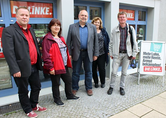 Auf Kommunaltour in Sondershausen (Foto: Karl-Heinz Herrmann)