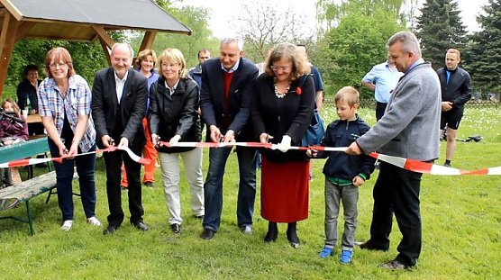 Und wieder ist ein Teilstück UWR fertig (Foto: Karl-Heinz Herrmann) Und wieder ist ein Teilstück UWR fertig (Foto: Karl-Heinz Herrmann)