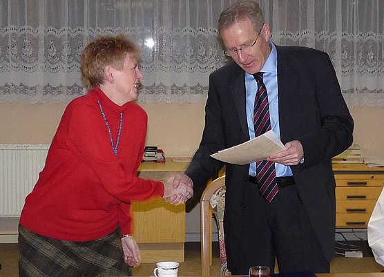 Heidi Meister und Gerold Wucherpfennig (Foto: Karl-Heinz Herrmann)