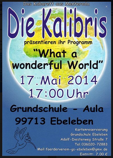 Kalibris in Ebeleben (Foto: privat)