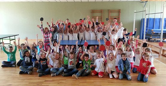 Tischtennisplatte f&uuml;r die Grundschule Udersleben (Foto: Steffen Kobrow)