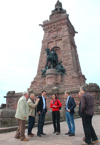 Positive Entwicklung am Kyffh&auml;user-Denkmal (Foto: Landratsamt Kyffh&auml;userkreis)