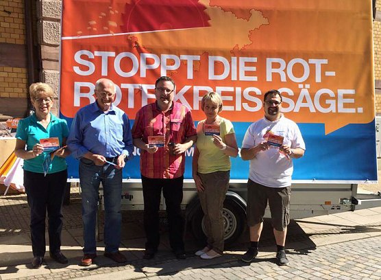 Stoppt die rot-rote Kreis-S&auml;ge (Foto: Junge Union)