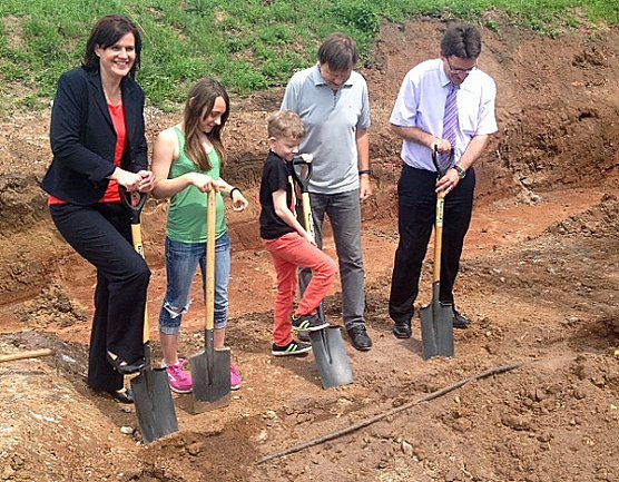Grundstein gelegt (Foto: Landratsamt Kyffh&auml;userkreis)
