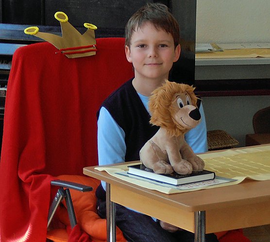 Schmökerwoche in der Grundschule (Foto: Privat) Schmökerwoche in der Grundschule (Foto: Privat)