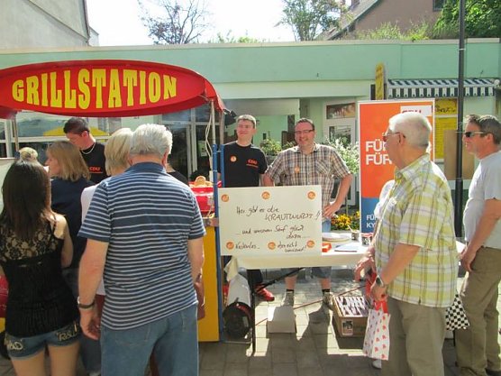 Abschluss Wahlkampf (Foto: CDU Bad Frankenhausen)