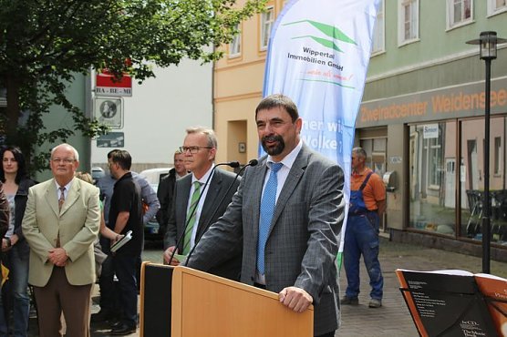 Richtfest ehem. Caf&eacute; Pille (Foto: Karl-Heinz Herrmann)