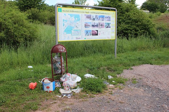Mittag an der Müllkippe? (Foto: Karl-Heinz Herrmann) Mittag an der Müllkippe? (Foto: Karl-Heinz Herrmann)
