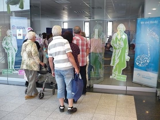Sondershäuser Pipes & Drums musizierten in der Galerie (Foto: SGW) Sondershäuser Pipes & Drums musizierten in der Galerie (Foto: SGW)
