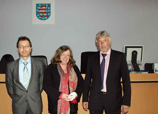Zu Gast im Amtsgericht Sondershausen (Foto: Karl-Heinz Herrmann) Zu Gast im Amtsgericht Sondershausen (Foto: Karl-Heinz Herrmann)