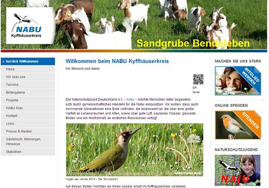 Mit neuer Webseite - NABU (Foto: NABU Kyffh&auml;userkreis)