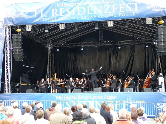 Das Loh-Orchester beim Residenzfest 2012 (Foto: Martin K&uuml;nanz)