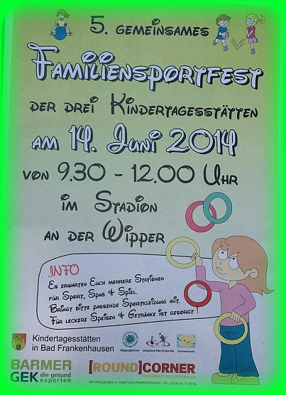 Nicht vergessen! (Foto: Stadt Bad Frankenhausen)