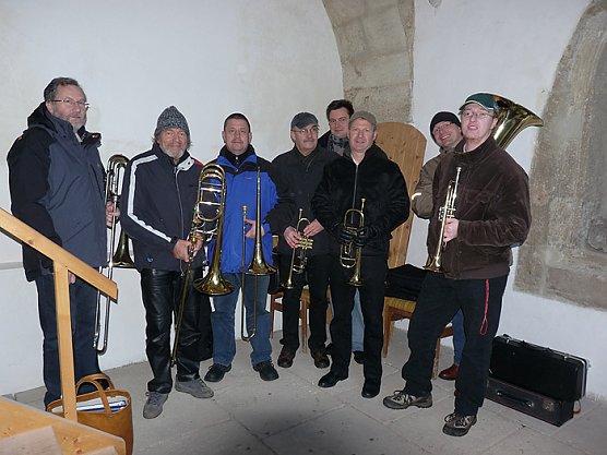 Turmblasen in Sondershausen (Foto: Karl-Heinz Herrmann)