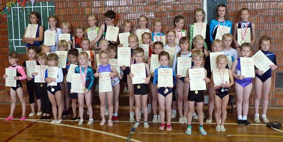 Ger&auml;teturner waren dran (Foto: SV Gl&uuml;ckauf Sondershausen Turnen)