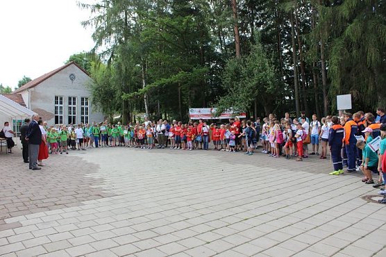 DRK-Jugend im Wettstreit (Foto: Karl-Heinz Herrmann)