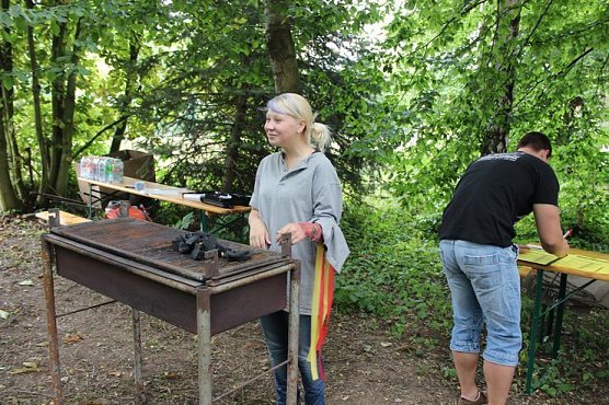 DRK-Jugend im Wettstreit (Foto: Karl-Heinz Herrmann)
