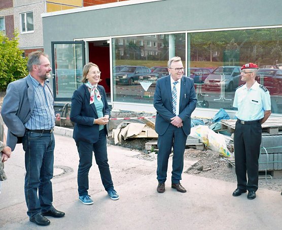 Pflegezentrum besucht (Foto: SGW) Pflegezentrum besucht (Foto: SGW)