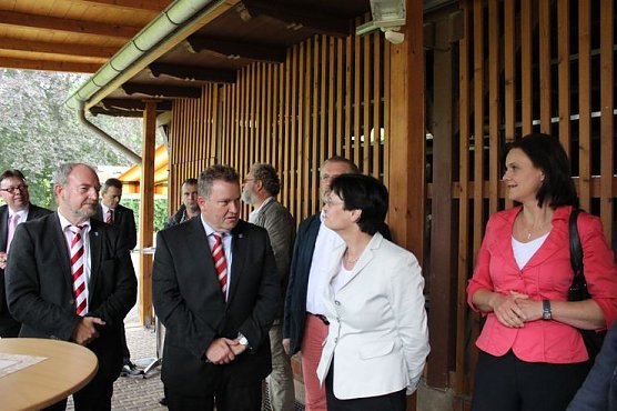 Ministerpr&auml;sidentin besucht Kleinod (Foto: Karl-Heinz Herrmann)