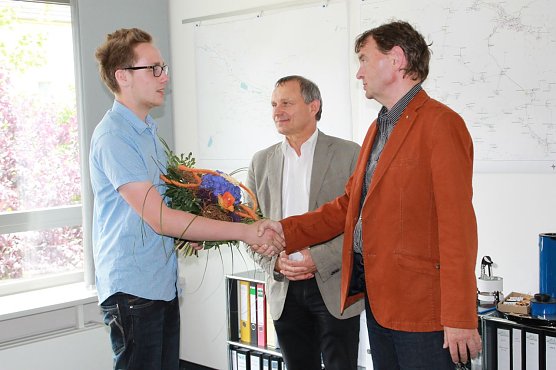 Ausbildungsstart für technisch Auszubildenden (Foto: Stadtwerke Sondershausen) Ausbildungsstart für technisch Auszubildenden (Foto: Stadtwerke Sondershausen)