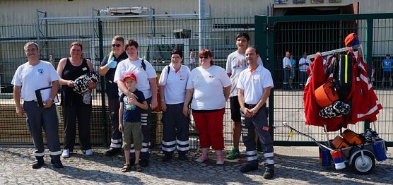 Erfolgreiche Katastrophensch&uuml;tzer aus Kyffh&auml;userkreis  (Foto: DRK Reisdorf und DRK Sondershausen)