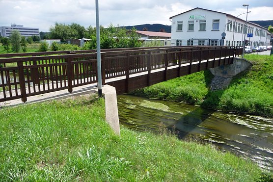 Fu&szlig;g&auml;ngerbr&uuml;cke wird gesperrt (Foto: Stadt Sondershausen)