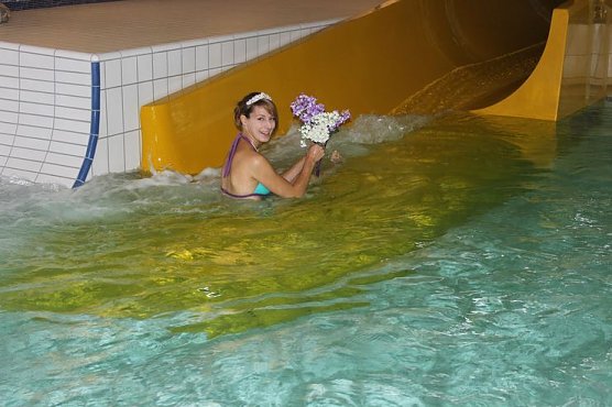 Riesenrutsche in Betrieb (Foto: Karl-Heinz Herrmann)