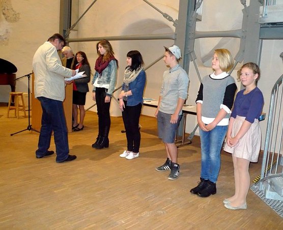 Ausstellung in der Cruciskirche Sondershausen (Foto: Edith Baars)