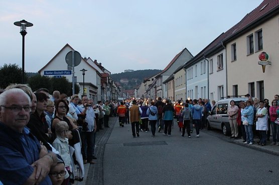 Bauernheer zog durch Bad Frankenhausen (Foto: Karl-Heinz Herrmann)