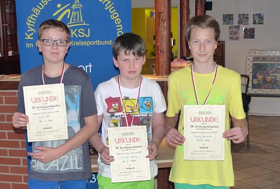 Kreisjugendspiele 2014 im Schach (Foto: Thomas Richter)