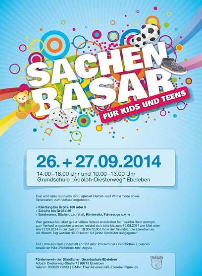 Sachenbasar f&uuml;r Kids und Teens (Foto: Privat)