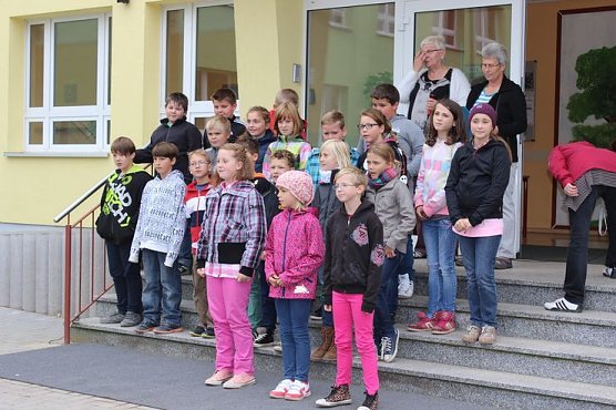Ein Trinkbrunnen f&uuml;r die Grundschule (Foto: Karl-Heinz Herrmann)