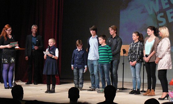 Preisverkündung (Foto: Birgit Susemihl) Preisverkündung (Foto: Birgit Susemihl)