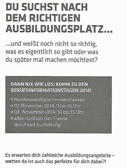 Hier bleiben und Ausbildung machen (Foto: Landratsamt Kyffh&auml;userkreis)