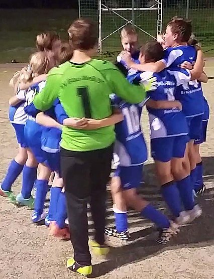 Kleine Sensation im Kreispokal der D Junioren (Foto: Blau-Wei&szlig; 91 Bad Frankenhausen)