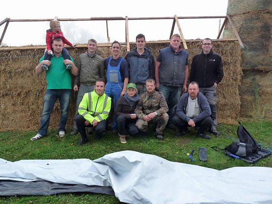 Richtfest gefeiert (Foto: Karl-Heinz Herrmann)