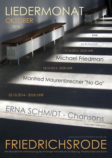 Michael Friedman im KUNSTHOF Friedrichsrode (Foto: Kunsthof Friedrischsrode)