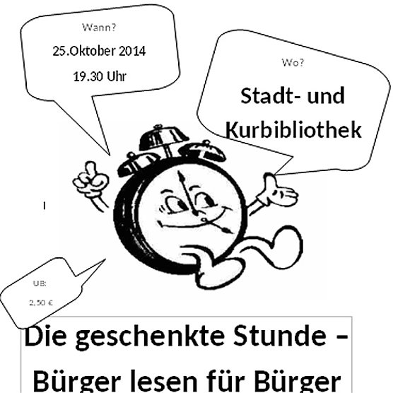 Geschenkte Stunde (Foto: Stadt Bad Frankenhausen)