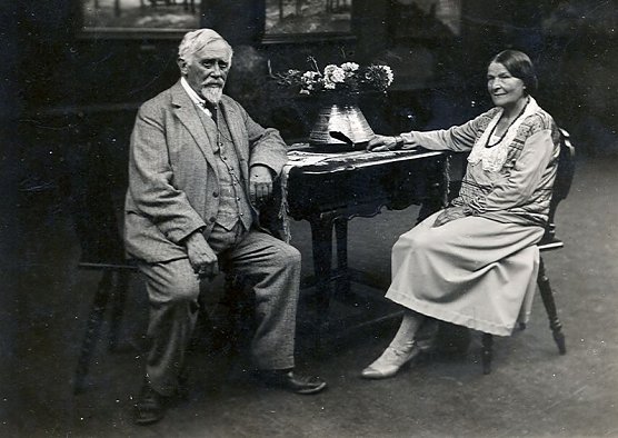 Hendrich und seine Frau in Schreiberhau (Foto: Archiv Kneffel)