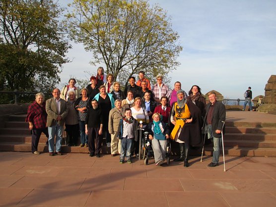 Zu Besuch auf dem Kyffh&auml;user (Foto: Ina R&ouml;mer)