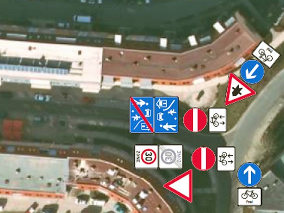 Beschilderung Wezelstra&szlig;e (Foto: Stadt Sondershausen)