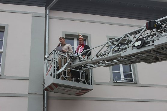 Rathaus wieder in Narrenhand (Foto: Karl-Heinz Herrmann)