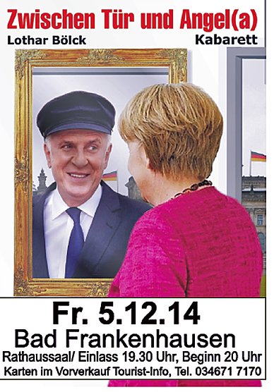 Zwischen Tür und Angel(a) (Foto: Stadt Bad Frankenhausen) Zwischen Tür und Angel(a) (Foto: Stadt Bad Frankenhausen)