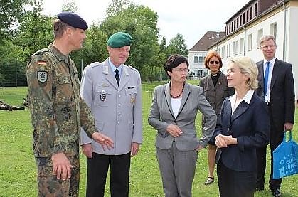 Aus die Maus f&uuml;rs Wehrbereichsmusikkorps III (Foto: Karl-Heinz Herrmann)