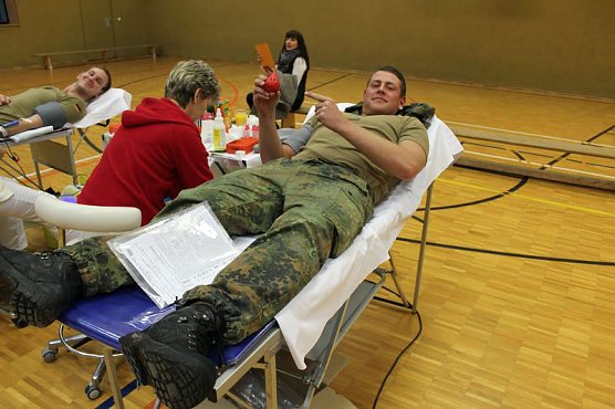 Hier fließt viel Blut (Foto: Karl-Heinz Herrmann) Hier fließt viel Blut (Foto: Karl-Heinz Herrmann)