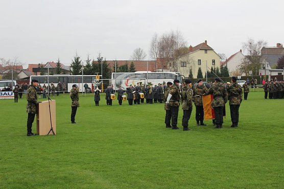 Neuer Lehrgang in Oberspier vereidigt (Foto: Karl-Heinz Herrmann)