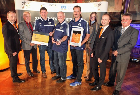 Sterne des Sports in Silber verliehen (Foto: Nordth&uuml;ringer Volksbank)
